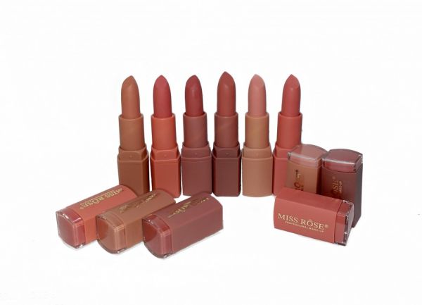 Miss Rose Professional Make-Up Lipstick Set 6 pcs. D2